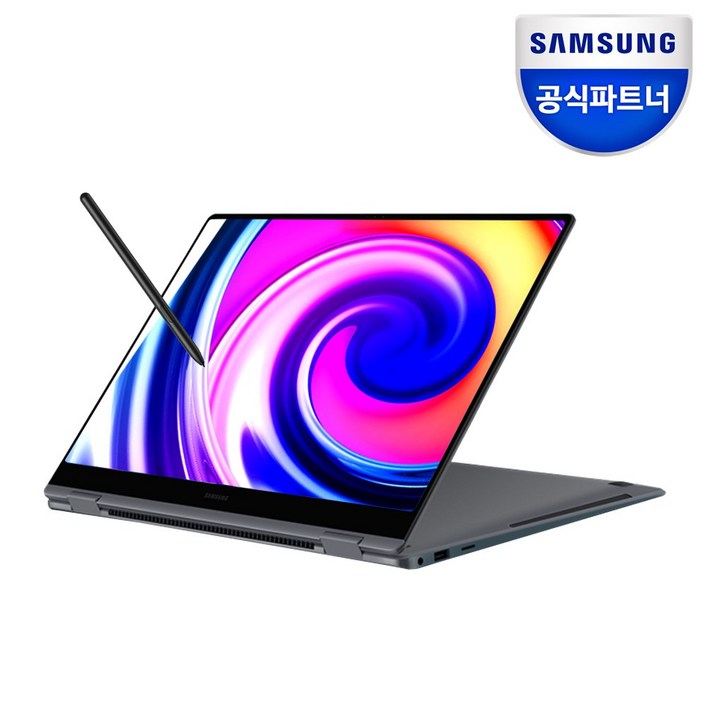 삼성전자 갤럭시북4 프로360 NT960QGK-K71A+4종필름부착 인텔 Ultra 7 AI 인공지능 노트북