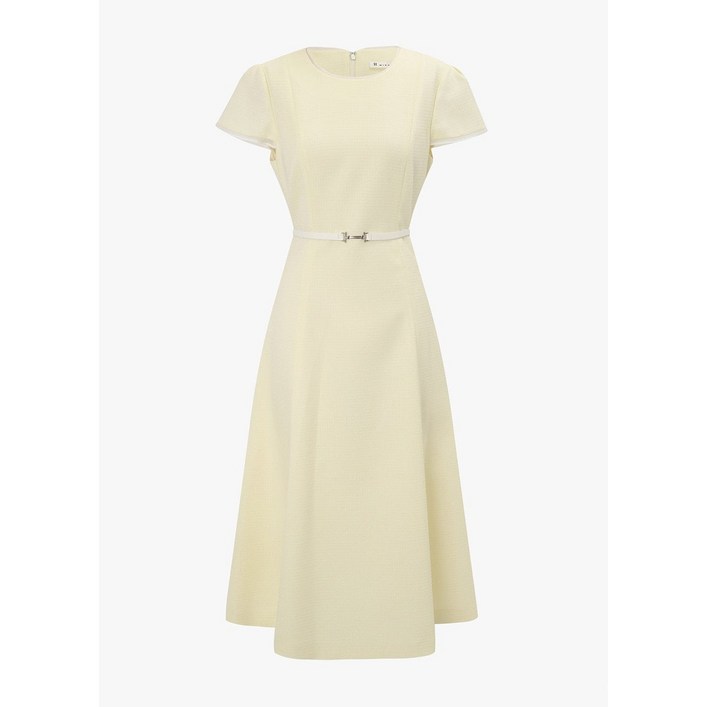 백화점판 잇미샤 인기 썸머 트위드 벨티드 원피스 TP7YOP7 하객룩 데이트룩