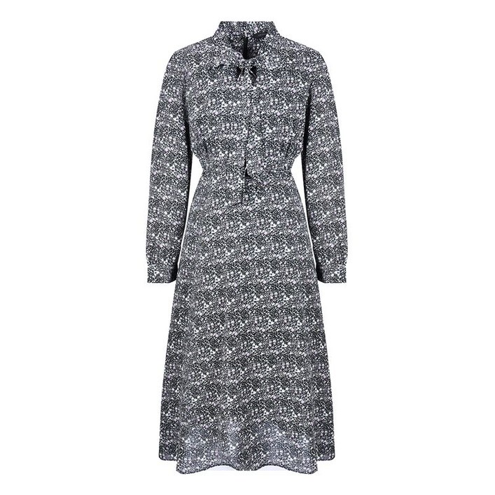 코인코즈 플라워 프린트 롱 원피스 DW4SO304