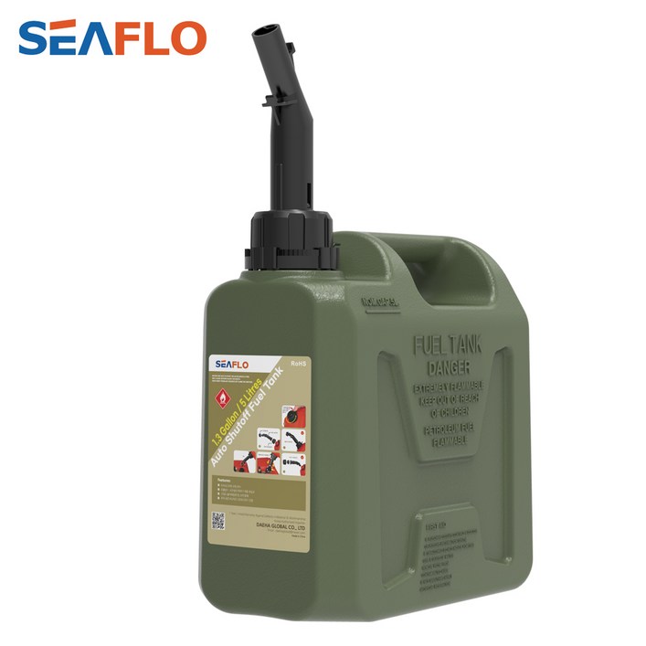 씨플로 오리지날 제리캔 등유통 캠핑기름통 카키 5리터