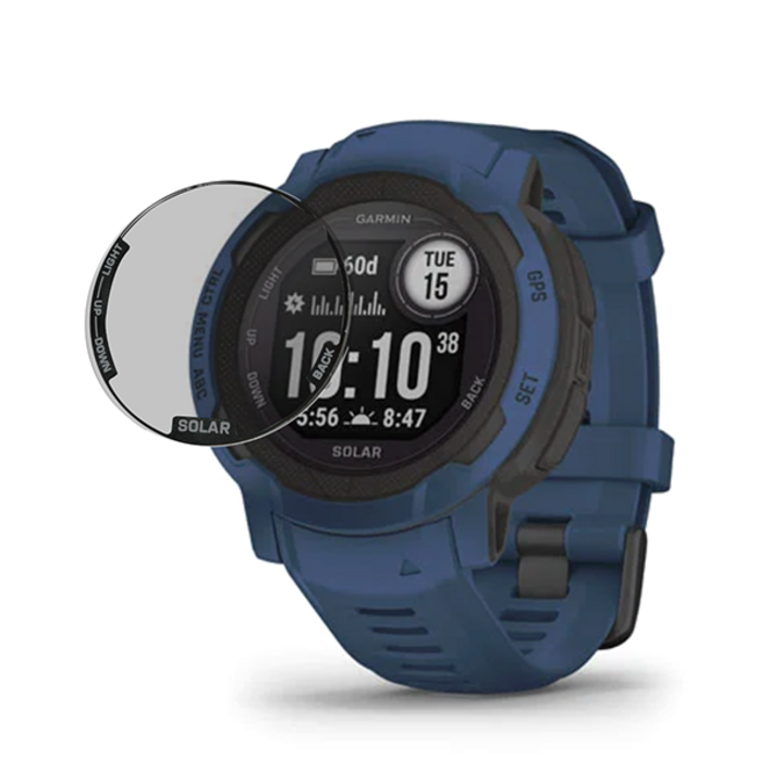 이너스 가민 인스팅트2 솔라 액정 기스방지 올레포빅 풀커버 보호필름, 3개