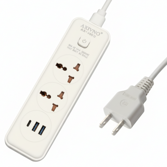 라이프디 110V 일본 여행용 멀티탭 대만 미국 캐다나 해외 여행 멀티어댑터 돼지코 변환