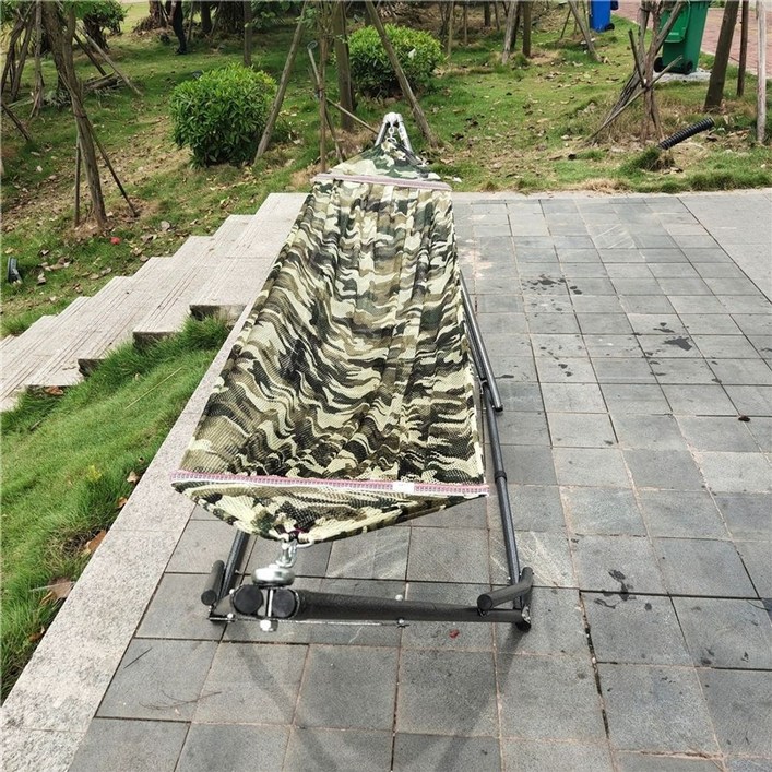 접이식 캠핑 해먹 블랙 스탠드 거치대 야외 휴대용 풀세트