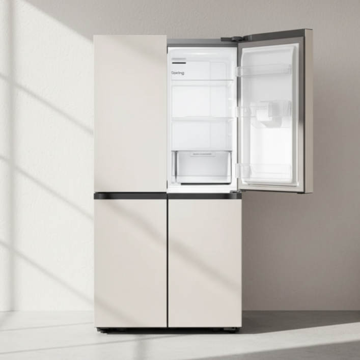 으뜸효율 삼성전자 비스포크 AI 냉장고 1등급 4도어 902L 대용량 푸드쇼케이스