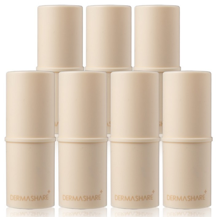 더마쉐어 비건 퍼퓸 밤 로즈 아이보리 고체향수 멀티스틱, 7g, 7개