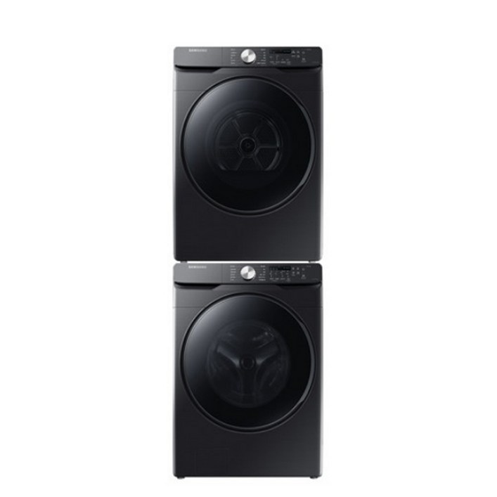 삼성전자 그랑데 AI 드럼세탁기 WF24T8500KV  건조기 DV17T8740BV 24kg  17kg  상단설치키트 방문설치