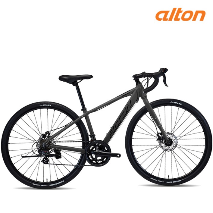 2025 알톤 자비스14D 700C 시마노14단 로드 자전거, 1개, 180cm, 자비스14D 380 매트그레이 조립+사은품D