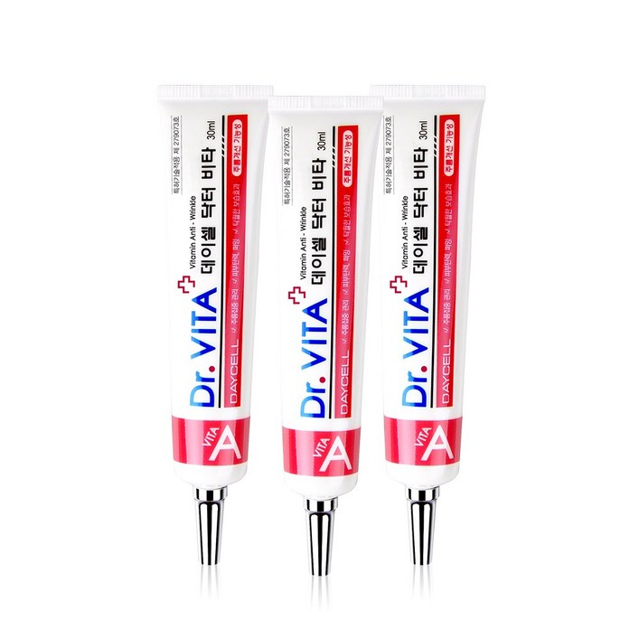 닥터비타 귀하신몸 피부 탄력 주름개선 레티놀 비타민 A 크림, 3개, 30ml