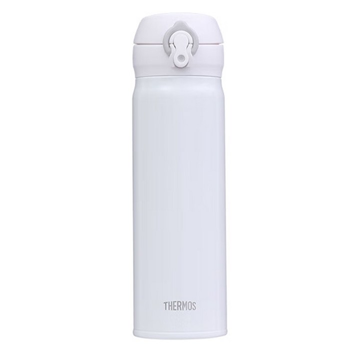 써모스 진공 경량형 스테인리스 스틸 보온병 JNL-502, 스노우 마운틴 화이트, 500ml, 1개
