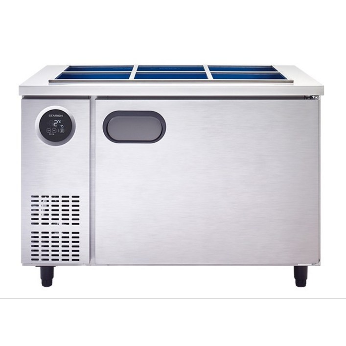 스타리온 업소용 반찬냉장고 1200유광메탈 SRV12EIEMC  SRV12EIED