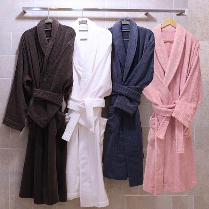 송월 최고급 프리미엄가운 따뜻하고 부드러운 호텔가운, 챠콜그레이XL, 1개