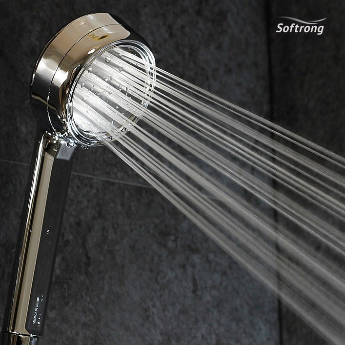 소프롱 수압상승 국산 샤워기헤드 SHN608P굵은물줄기와이드
