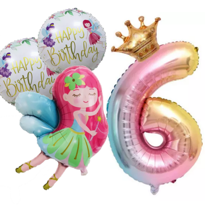 파파 파티 생일파티 숫자 풍선 세트