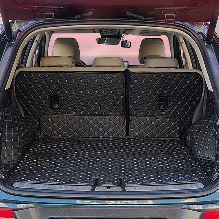 가온 트렁크매트 풀커버 세트 차박매트 현대 팰리세이드, 7인승_3열 수동폴딩_18년12월~24년12월