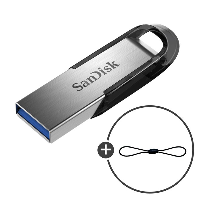 샌디스크 Ultra Flair 울트라 플레어 USB 3.0 SDCZ73128G USB 고리줄
