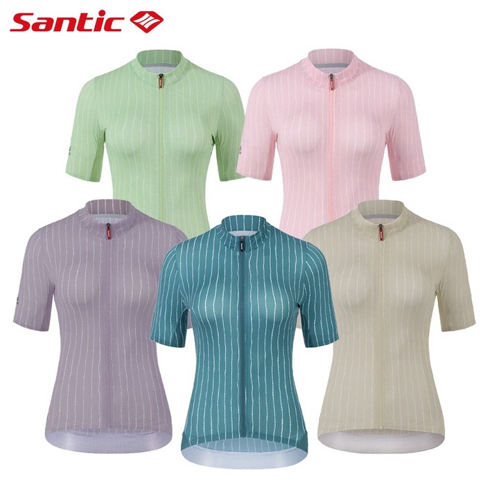 산틱 자전거 져지 여성 반팔 L0C02161