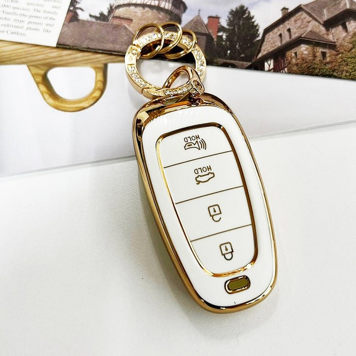 현대차 TPU키케이스+키링 더뉴그랜져IG 팰리세이드 투싼NX4 싼타페TM 아이오닉5 쏘나타DN8 등