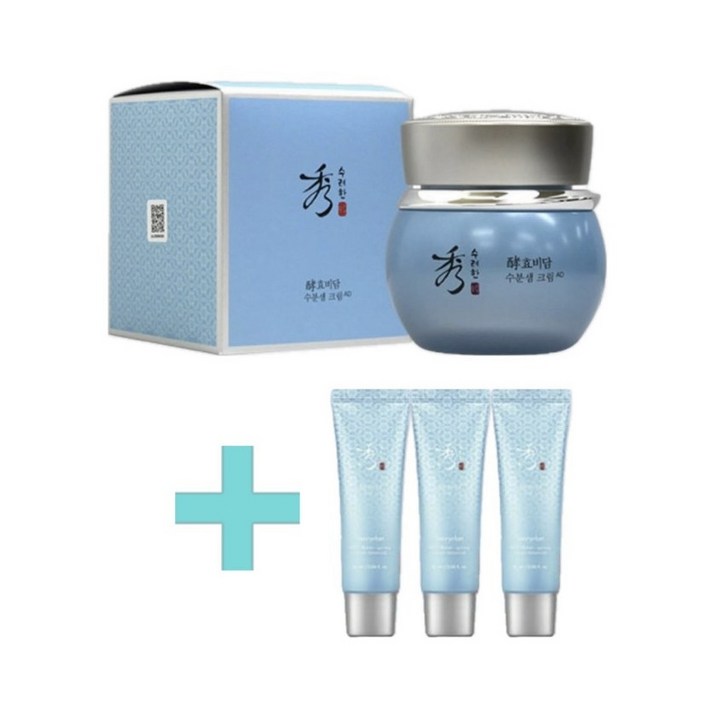 수려한 효비담 수분샘 크림 어드밴스드 75ml ( 25ml x 3개 추가증정 )