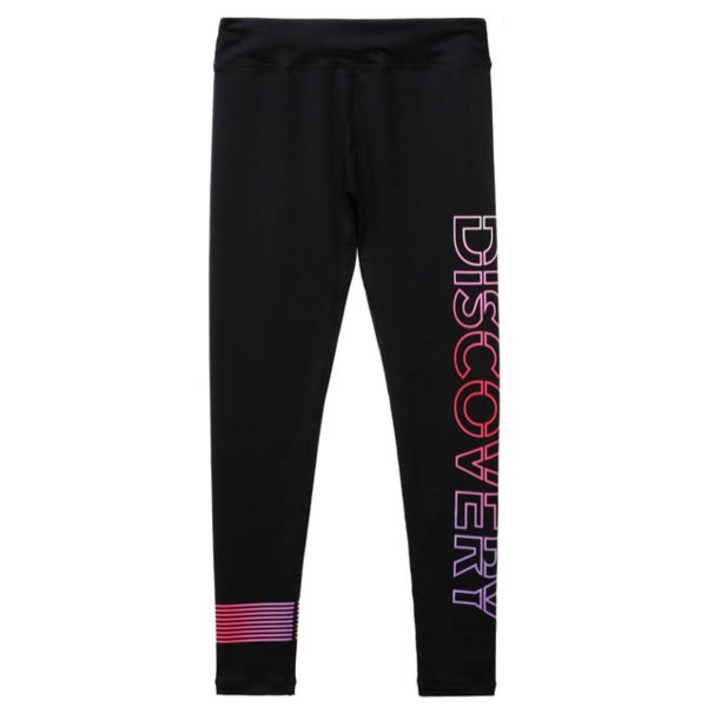 디스커버리 익스페디션 여성 그라데이션 빅로고 레깅스팬츠 DWLG42841DN 하의