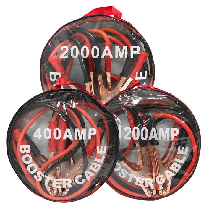 차량용 배터리 점프선 점프케이블 6종 4002000AMP, 1개