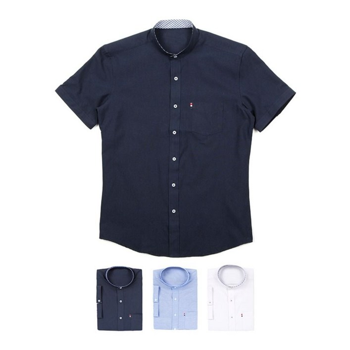 차이나카라 남성반팔셔츠 pys2042wP