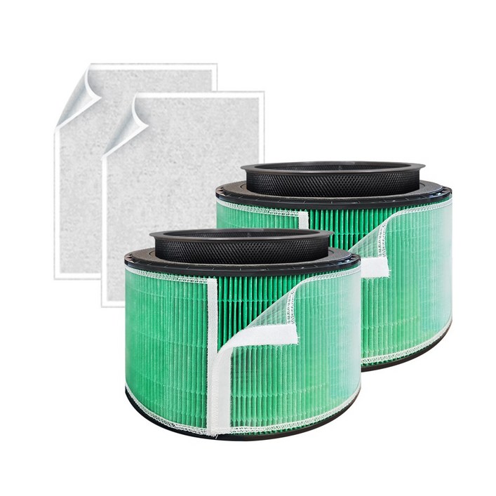 LG 엘지 공기청정기 퓨리케어360 해파필터+탈취필터+펫망필터+보조필터 세트 전용 호환, 2세트, 1개