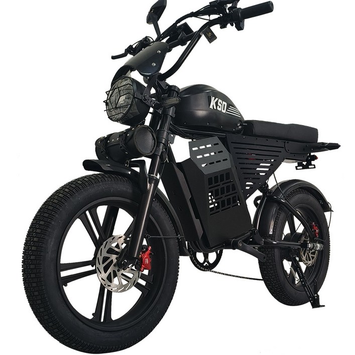 킥싸다KSDRX7 KC국내제작 배터리 전기자전거 팻바이크 자토바이 레트로 모페드