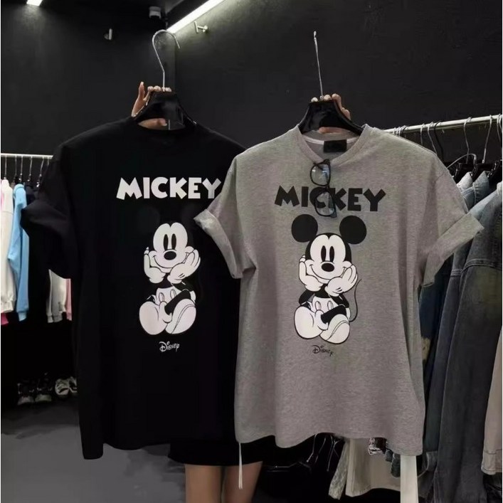 에그미 디즈니 미키마우스 남여공용 반팔 티셔츠