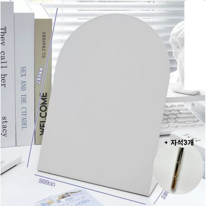 제이스샷 마그네틱 부착 스탠드 철판메모보드자석3개