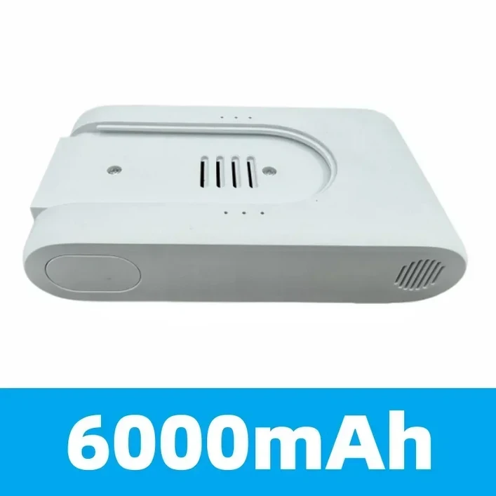 2025NEW 25.2V 충전식 리튬 이온 배터리 팩 12000mAh Xiaomi Mijia G9 G10 무선 진공 청소기 액세서리