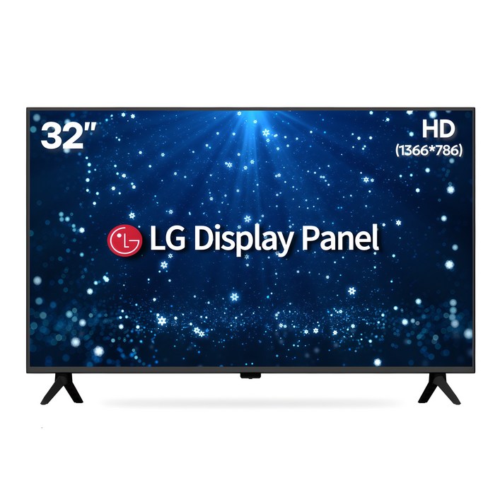 에어리브 LG IPS 정품패널 32인치 LED HD TV, XP32H, 고객직접설치, 스탠드형, 81cm32인치