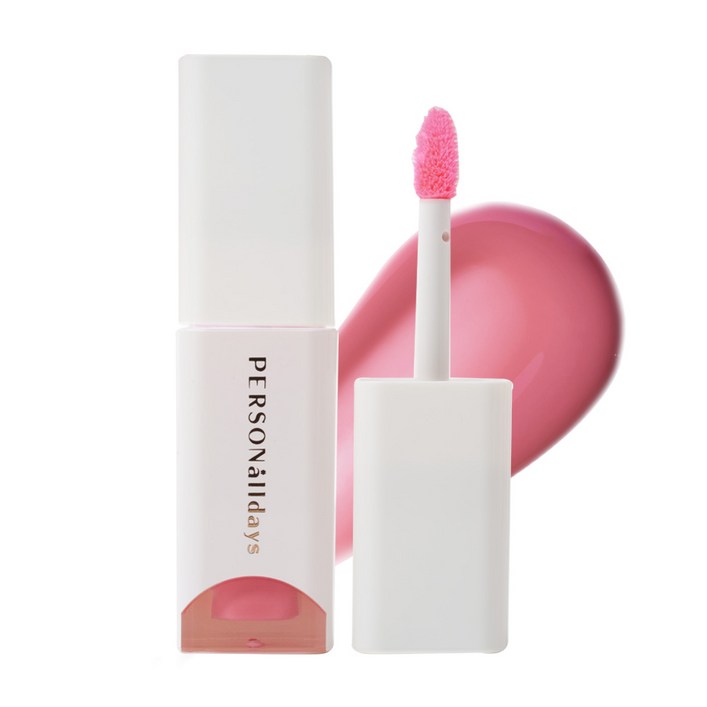 퍼스널데이즈 립 틴트  글로스 시리즈 4종 중 택 1, 1개, 4.5g, 14.윈터 핑키 로즈 멜로우