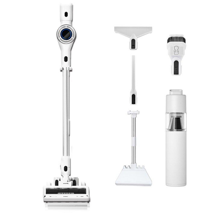 [최신형] 차이슨 무선 스틱 청소기 BLDC 흡입력 좋은 진공청소기 + 다양한 구성품 + 평생AS