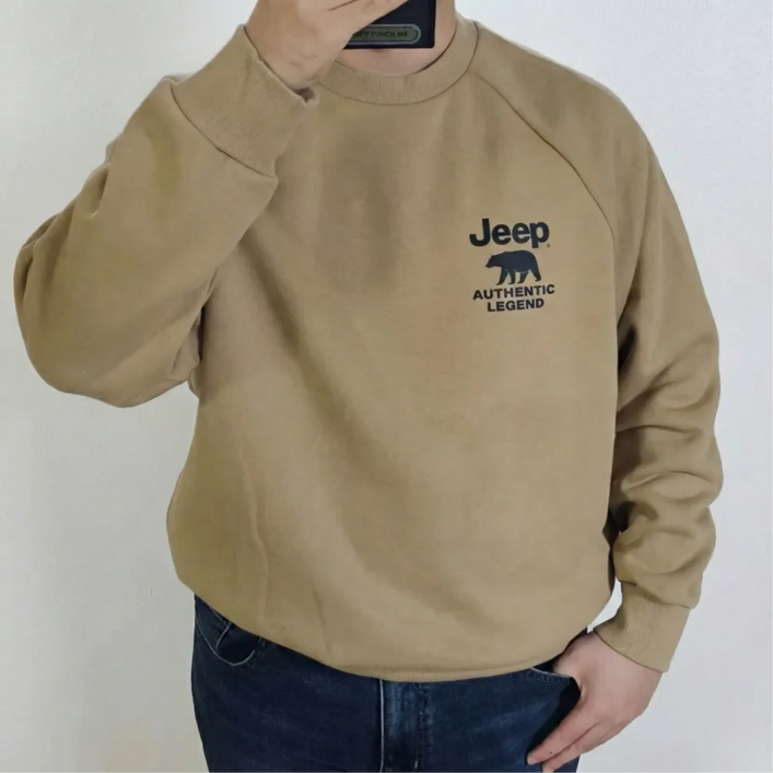 지프 기모 어센틱 레전드 나그랑 맨투맨