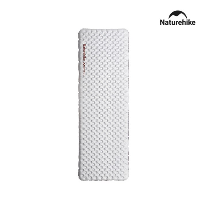 네이처하이크 UL Tuye R5.8 에어 매트 싱글 스퀘어 두께8CM 1인 초경량 백패킹, 카본실버