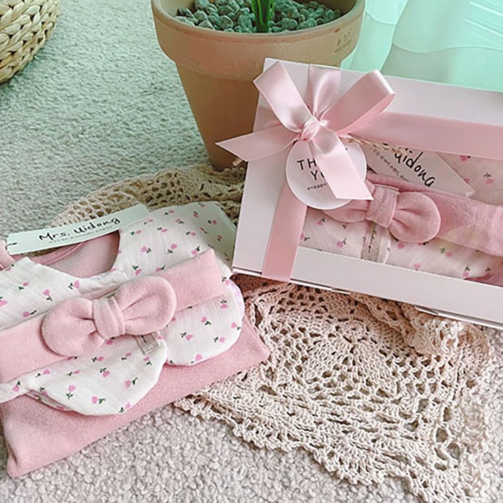 출산 백일 선물우이동금손 블레스 베이비 세트 선물포장