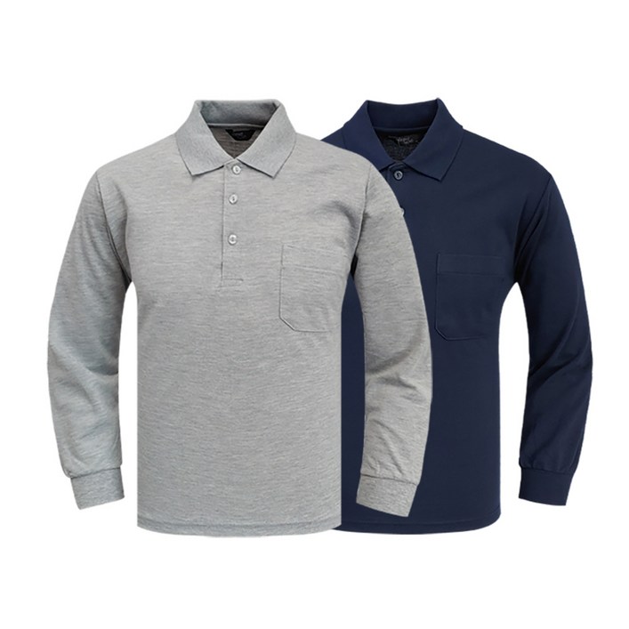 11 나인앤나인 30수 PKG 긴팔 카라티 작업복 단체복 데일리룩 봄가을