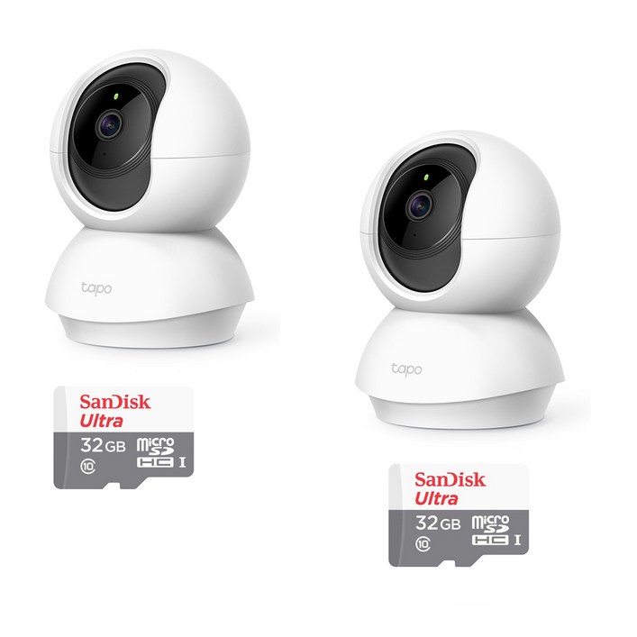 11 총2대 티피링크TC71 300만화소 360도회전 실내무선카메라 홈CCTV 야간흑백전환, 2개 11 총2대 티피링크TC71 300만화소 360도회전 실내무선카메라 홈CCTV 야간흑백전환, 2개