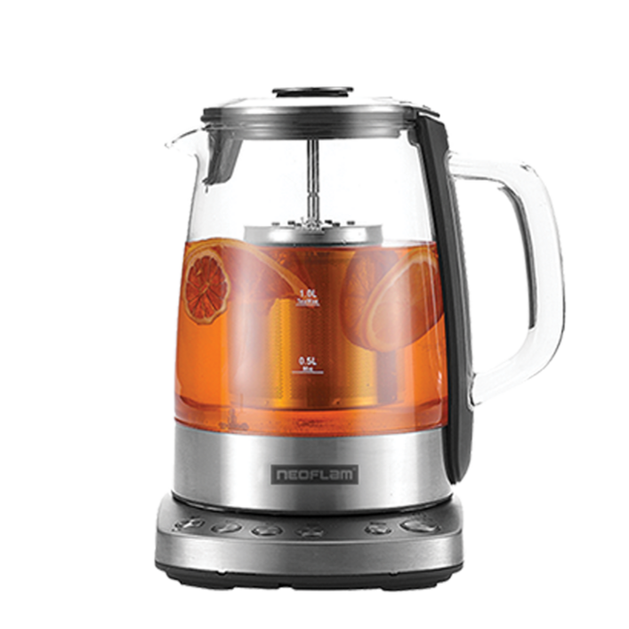 네오플램 유리 무선 티포트 NFSP-1000