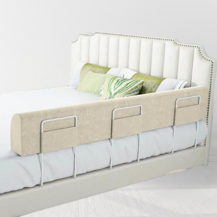 국내발송 침대안전가드 쿠션 벽 낙상방지 안전바 모서리보호대 가드 수면 범퍼 대형쿠션 침대보호대