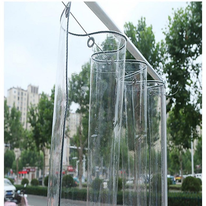A star투명비닐천막 방풍비닐 방수천 PVC 커튼 바람막이 대형천막 0.5mm