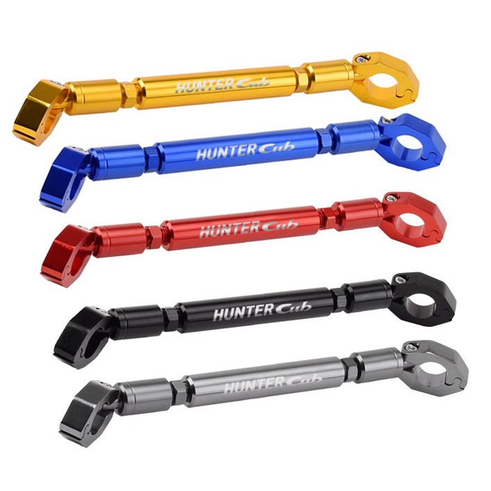 락모터스 혼다 헌터커브 호환  CT125 핸들 크로스바 봉지걸이 거치대 멀티바 핸들바