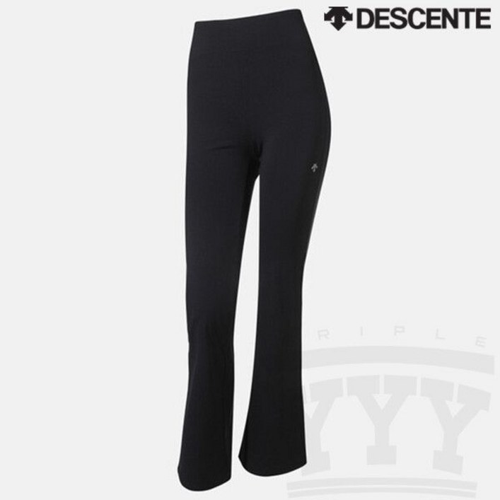 데상트 여성 돌핀 스킨 부츠컷 레깅스 SP122TKL22 BLK 7088004