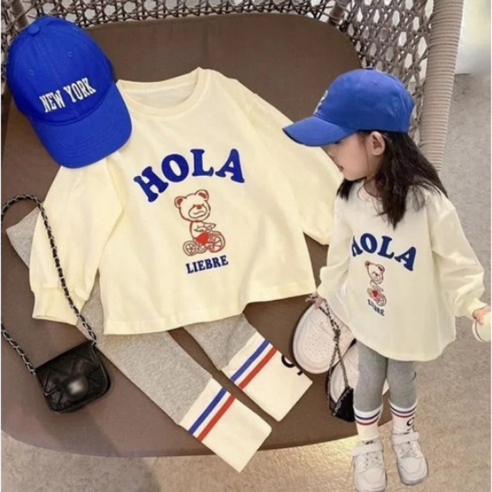 KC인증 당일출고베스더스 유아동 여아 봄 가을 간절기 티셔츠 레깅스 상하세트