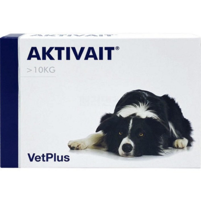 벳플러스 액티베이트 중대형견용 두뇌 영양제 캡슐 60개입