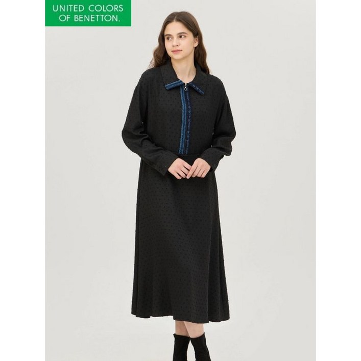 베네통 버블 원피스BAOP504613 2585202