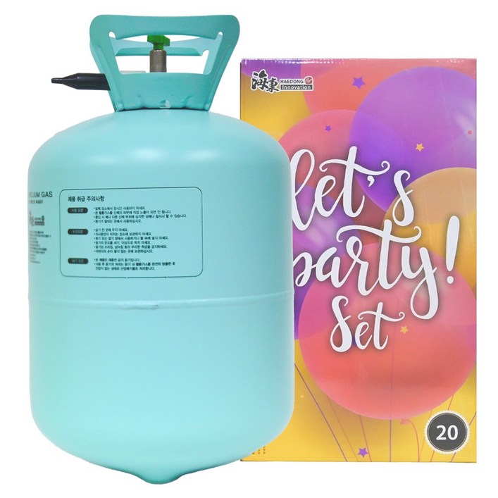 별이네파티 일회용 헬륨가스 20개용