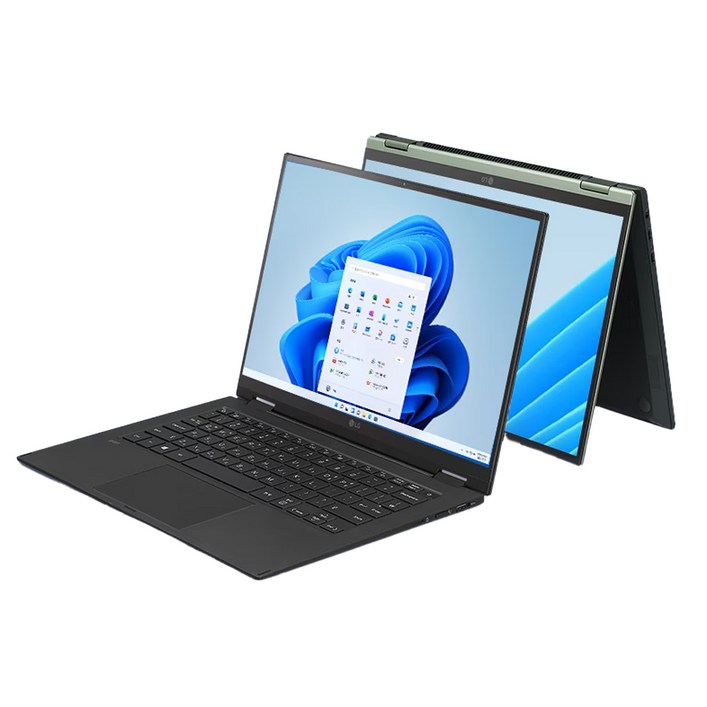 LG전자 그램360 14T90P 인텔 11세대 Corei5 RAM 16GB NVMe SSD 장착 2 IN 1 윈도우 11설치 중고 노트북, 14TD90P, WIN11 Pro, 16GB, 512GB, 블랙
