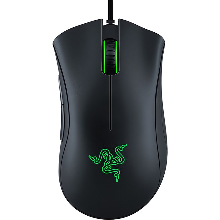 레이저 DeathAdder Essential 유선마우스, RZ01-0385, Black