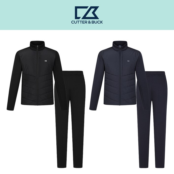 커터앤벅 25FW 남성 스트레치 하이브리드 기모셋업 CBMJP54103 CBMPT54607